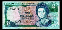 # # # Banknote Bermuda 2 Dollar 1989 # # # - Bermudas