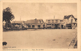 91-SAINTE-GENEVIEVE-DES-BOIS- PLACE DE LA GARE - Sainte Genevieve Des Bois