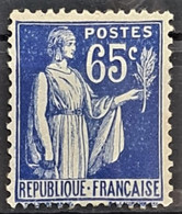 FRANCE 1937/39 - MNH - YT 365 - 65c - 1932-39 Paz