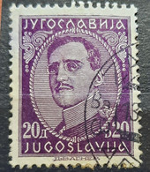 KING ALEXANDER-20 D. -ERROR-LINE - YUGOSLAVIA - 1931 - Imperforates, Proofs & Errors