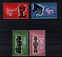 CONGO - Timbres Neufs ** De 1966 ( Ref 1964 ) Art - Sculpture - Andere & Zonder Classificatie