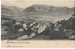 SARNEN: Dorfpartie Am Fluss ~1900 - Sarnen