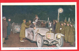 WORLD WAR ONE AMBULANCE CARS   SCOTLAND   RED CROSS TRANSPORTING WOUNDED - Croce Rossa