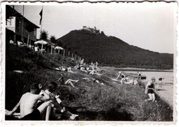Photo Originale Plage Et Maillots De Bains Pour Baignade Au Lac De Garde - Badestraull Am Garder-See Vers 1940 - Persone Anonimi
