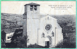 MONTPEZAT DE QUERCY - EGLISE COLLEGIALE - Montpezat De Quercy