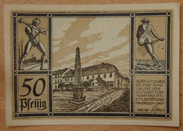 Allemagne Notgeld - 50 Pfennig - AUMA 1921 - Sin Clasificación