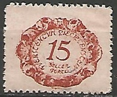 LIECHTENSTEIN / TAXE N° 3 NEUF Sans Gomme - Strafportzegels