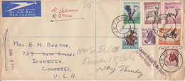 South Africa Cover, Stamps (A-8100) - Storia Postale