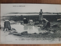 Pleumeur Bodou.lavandières De L'ile-grande.lavoir.édition Lespinasse 499 - Pleumeur-Bodou