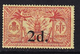 NOUVELLES-HEBRIDES - B2d. Sur 40 C. De 1920 Oblitéré - Gebraucht