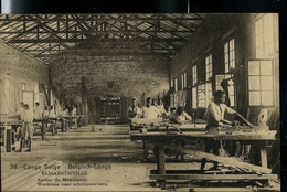 Carte Neuve  N° 61 Vue 76 : ELISABETHVILLE : Atelier De Menuiserie - Entiers Postaux