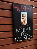 PRESSE POCKET S.F. N° 1635   RETOUR AU   MEILLEUR DES MONDES    Aldous HUXLEY    154 Pages - 1974 - Presses Pocket