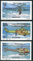 Somalie Somalia 2000  Vought-Sikorsky VS-300, Sud-Est Alouette II, Sud Aviation Super Frelon - Hélicoptères