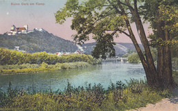 AK - GARS Am Kamp - Flusspartie Mit Burg 1923 - Gars Am Kamp