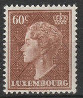 Luxemburg Y/T 416 (**) - 1948-58 Charlotte De Perfíl Izquierdo