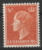 Luxemburg Y/T 413A (**) - 1948-58 Charlotte Linkerkant