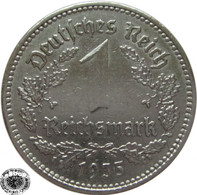 LaZooRo: Germany 1 Mark 1935 A XF / UNC - 1 Reichsmark