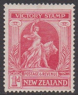 1920. New Zealand. Victory Issue 1 D  Hinged. (MICHEL 156) - JF411437 - Nuevos