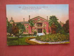 O'Connor Sanitarium    San Jose  California    Ref  4540 - San Jose