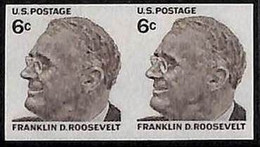 94788b - USA - STAMPS - SC # 1305a IMPERF PAIR - MNH   Franklin Roosevelt - Errors, Freaks & Oddities (EFOs)