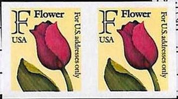 94800c -  USA - STAMPS - SC #  2518a  IMPERF PAIR - MNH  Flowers - Variétés, Erreurs & Curiosités