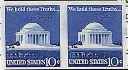 94800e - USA - STAMPS - SC # 1520b  IMPERF PAIR - MNH  Architecture - Variétés, Erreurs & Curiosités