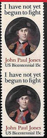 94808a - USA - STAMPS - SC # 1789c IMPERF Pair  - MNH John Paul Jones - Errors, Freaks & Oddities (EFOs)