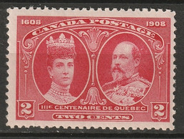 Canada 1908 Sc 98  MLH* - Nuovi