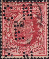 GB - KEVII - Perfin "CN/E" On SG 219 - Used Stamps