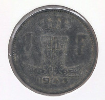 LEOPOLD III * 1 Frank 1943 Frans/vlaams * Nr 10216 - 1 Franc
