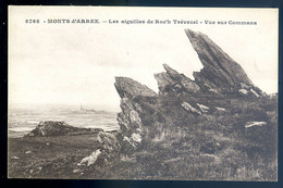 Cpa Du 29 Monts D' Arrée - Les Aiguilles De Roch Trévezel    -- Vue Sur Commana -- Environs Sizun      AVR20-04 - Sizun