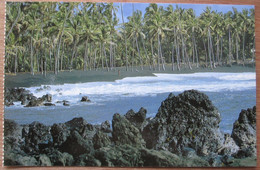 UNITED STATES USA KALAPANA BEACH HAWAI ISLAND POLYNESIAN PARADISE POSTCARD PICTURE CARTOLINA ANSICHTSKARTE PHOTO CARD - Maui