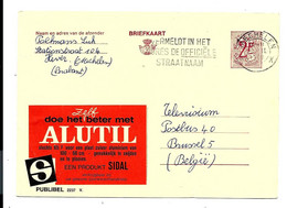 CARTE POSTALE 2F Repiquage Publicitaire ALUTIL SIDAL - Tarjetas 1951-..