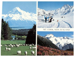 (BB 7) New Zealand - Mt Cook (with Aircraft Landing On Snow Or Ice) - New Zealand