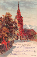 La Tour De Peilz Près Vevey - L'église - Litho - La Tour-de-Peilz