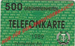 East Germany, DDR-0001,  Nur Für Den Dienstgebrauch / ZKD, Mint, 2 Scans.   FAKE, Please Read. - Otros – Europa