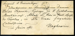 ESZTERGOM 1846. Szép Ex Offo Levél Ungvárra Küldve - ...-1867 Prephilately