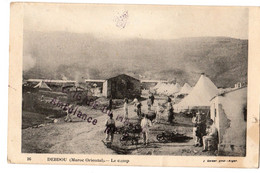 Militaria MAROC .	DEBDOU LE CAMP RARE RARE/ ANIME  Circulée 19 SEPTEMBRE  191?  -Tampon :BRIGADE DU MAROC Ambulance TBE - Andere Kriege