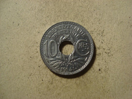 MONNAIE FRANCE 10 CENTIMES 1941 LINDAUER ( Avec Points Et Souligné ) - 10 Centimes