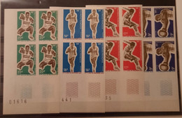 Polynésie Française/French Polynesia 1968 N°66/69 Bloc De 4 CdF **TB - Ongetande, Proeven & Plaatfouten