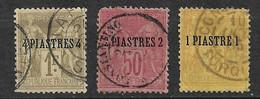 Levant N° 1 ; 3 Et 5  Oblitérés    AB/ TB      - Used Stamps