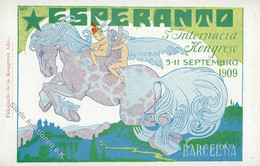 Esperanto Barcelona  Spanien Int. Kongress 1909 I-II - Esperanto