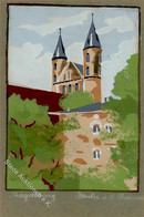 Handgemalt Magdeburg (O3000) Kloster U. L. Frauen  Künstlerkarte 1915 I-II Peint à La Main Femmes - Otros & Sin Clasificación