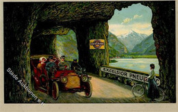 Werbung Auto Hannover (3000) Exelsior Pneumatic Auto Fahrrad  1908 I-II Publicite Cycles - Reclame