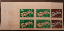 Polynésie Française/French Polynesia 1969 N°70/71 Nd Bloc De 4 CdF **TB - Ongetande, Proeven & Plaatfouten