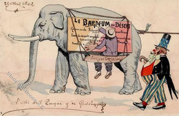 Zirkus Barnum Elefant Clown 1902 I-II - Circo