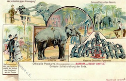 Zirkus Barnum U. Baoley Lithographie I-II - Zirkus