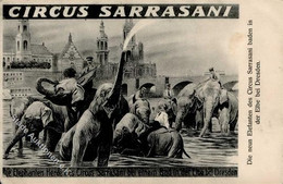 Zirkus Sarasani Elefanten I-II (kl. Eckbug) - Zirkus