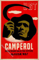 Militär Spanien Propaganda Camperol Per Al Triomf Cal El Teu Esforc I-II - Altri & Non Classificati