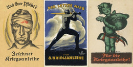 WK I Lot Mit 10 Ansichtskarten Davon 5 Mini-Karten Ca. 12 X 8 Cm I-II - Weltkrieg 1914-18
